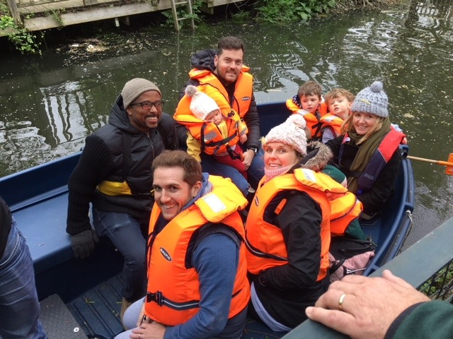 Perfect weather for messing about on the river